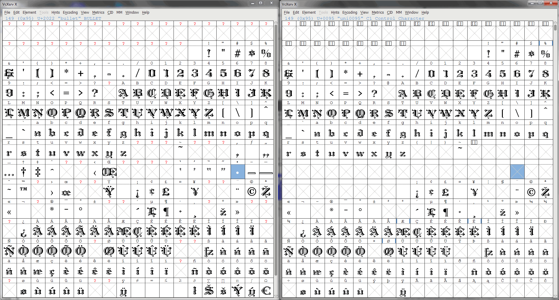 Warwick字体pfb与ttf之区别