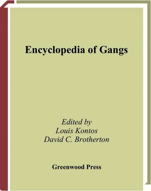 Encyclopedia of Gangs